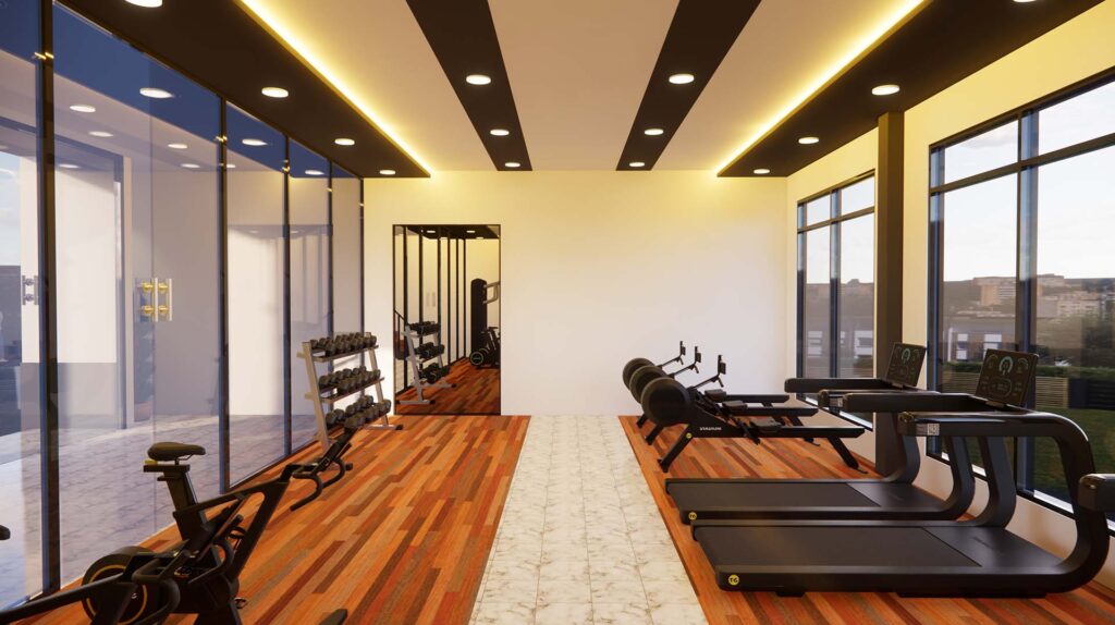 Gym & Wellness Interior Contractor | Fitness Center Design Dubai