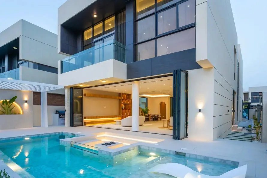 Interior and exterior contractor Dubai for luxury villa renovation